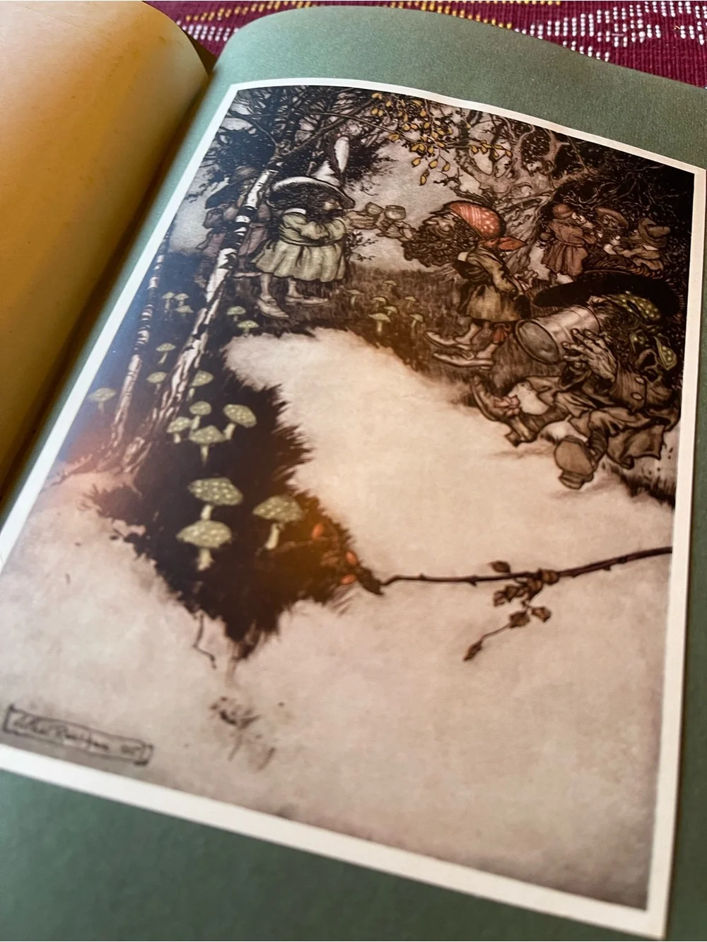 1908 Rip van Winkle w/ Rackham illustrations - Picture 7 of 9